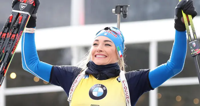 Giornata d'oro per l’Italia: Dorothea Wierer seconda e impeccabile al tiro. Primo podio per Lukas Hofer