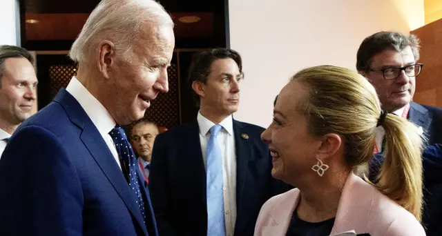 G20:Meloni,con Biden ci siamo promessi di rivederci presto