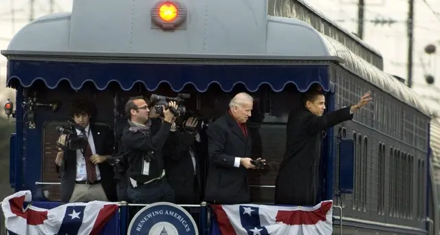 Cnn, Biden costretto a rinunciare al treno per giuramento