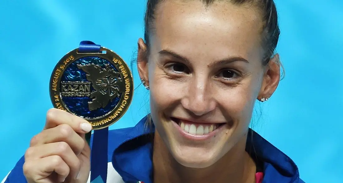 Tania Cagnotto tra i tedofori che porteranno la fiaccola per le vie di Bolzano