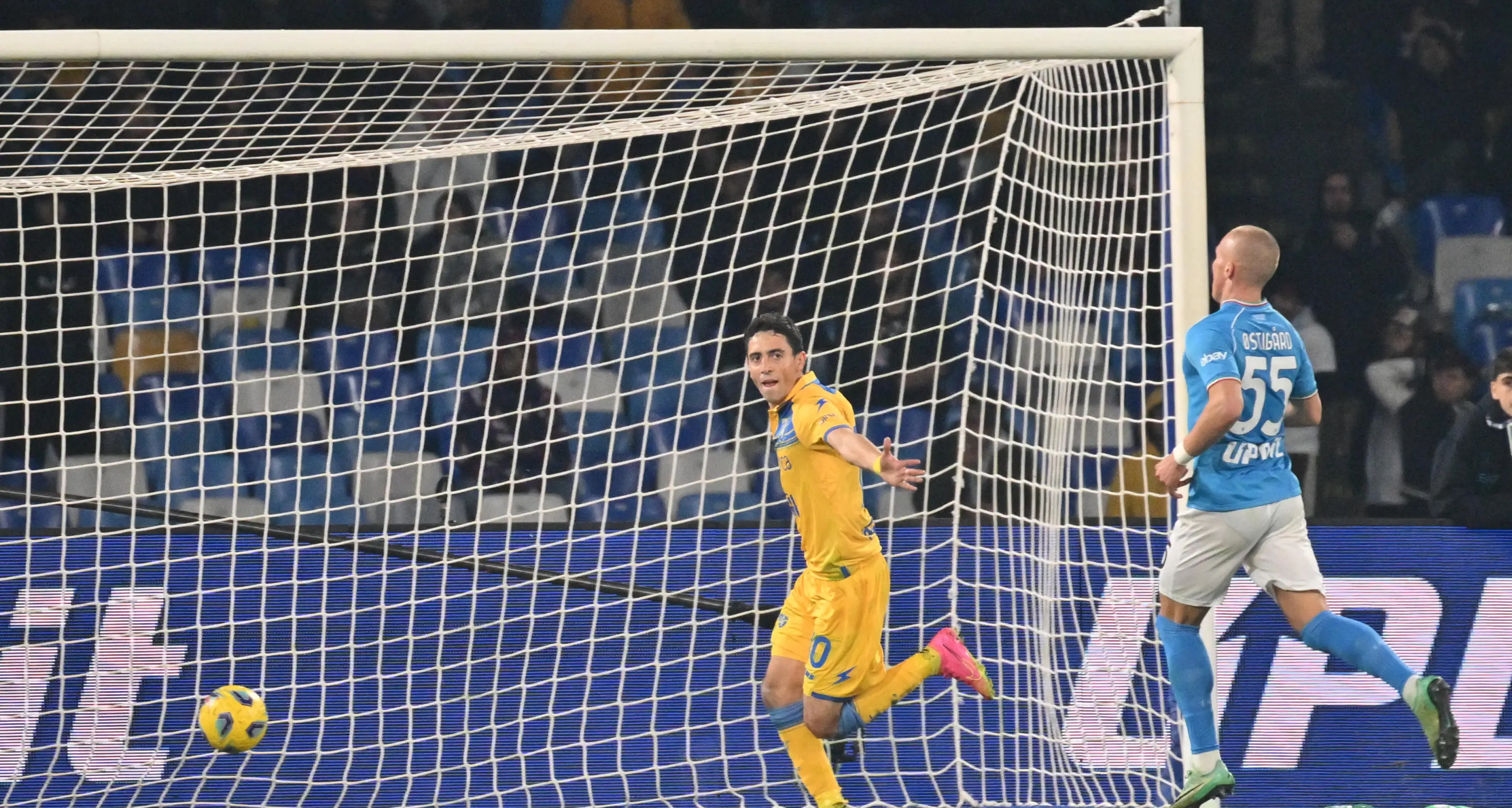 Coppa Italia: 4-0 al Napoli, Frosinone ai quarti