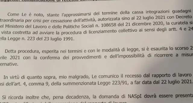 Embraco: in arrivo le prime lettere di licenziamento
