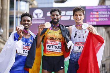 Europei atletica: la felicità di Riva 'dal km 40 stavo bene e ho atteso la volata'