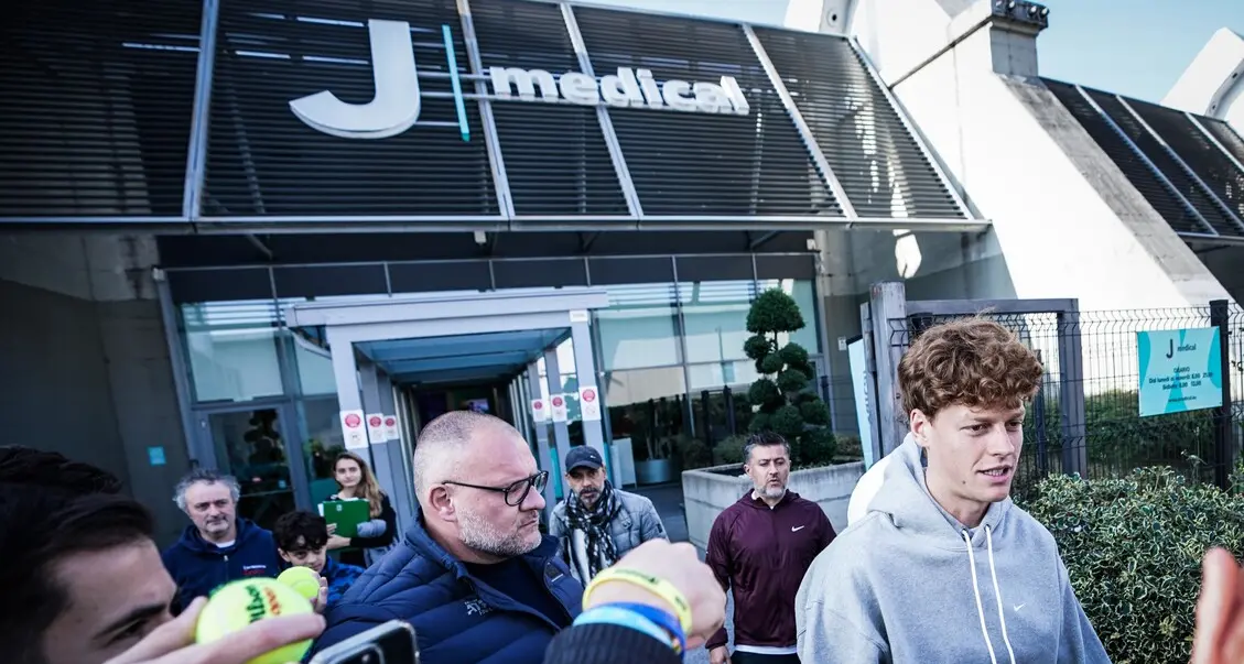 Sinner a Torino dopo il Roland Garros: controlli fisici al JMedical