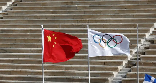 Pechino 2022: fiaccola olimpica in Cina, cerimonia di benvenuto