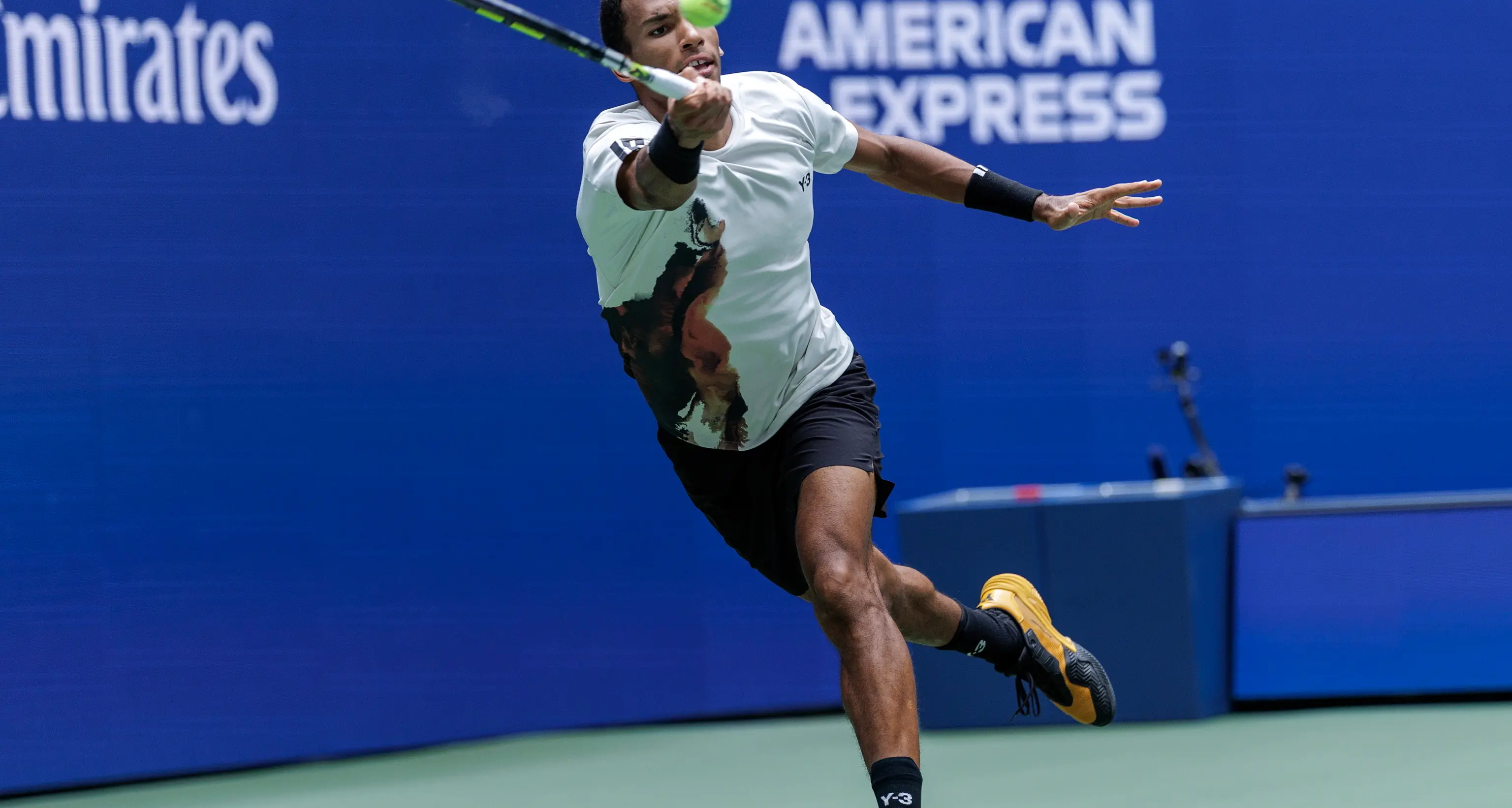 Us Open:Auger-Aliassime in semifinale,De Minaur battuto in 4 set