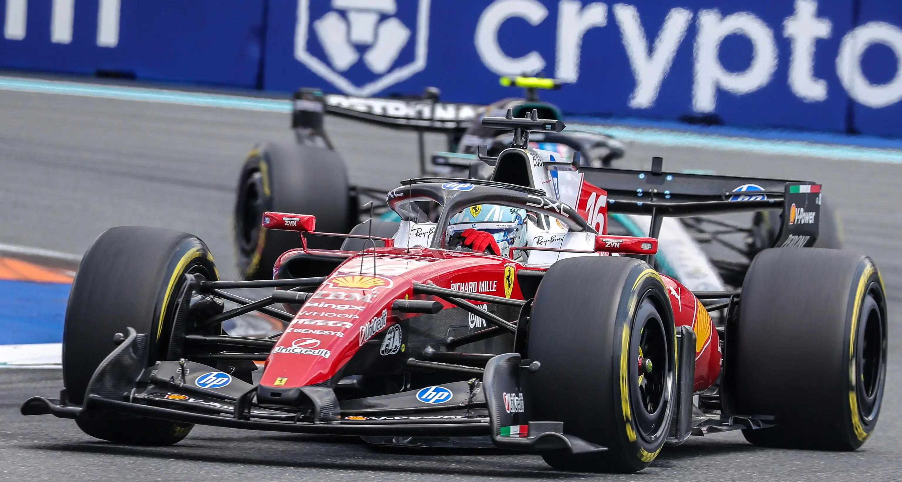 F1: Miami; Leclerc 'non abbastanza veloci, ma il terzo posto è buono'
