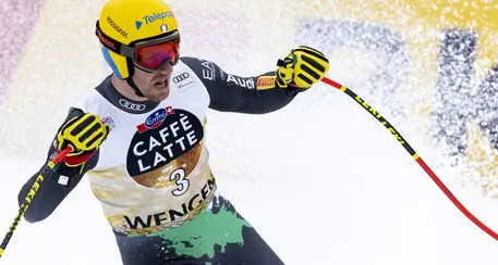 Casse terzo nella libera di Wengen, vince ancora Kilde. Nono posto per Paris al Lauberhorn, indietro Innerhofer