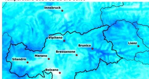 Gelo in Alto Adige, in val di Vizze e a Sesto toccati i -16°