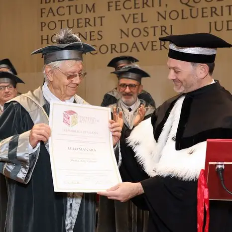 Teramo, laurea honoris causa al maestro Milo Manara