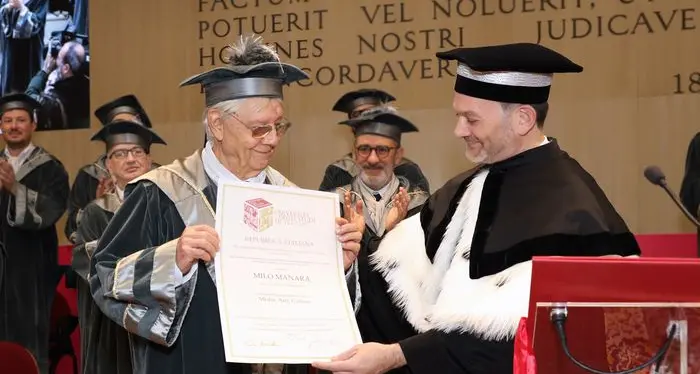 Teramo, laurea honoris causa al maestro Milo Manara