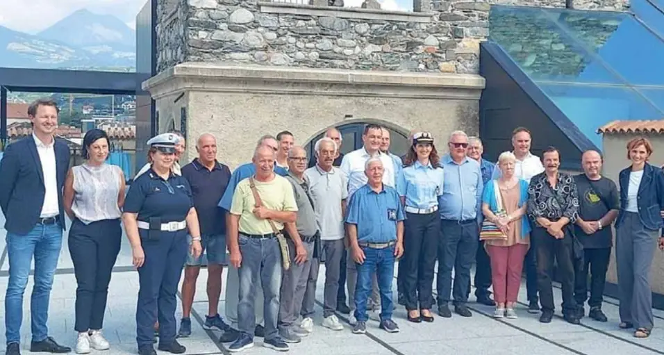 Bressanone, salgono a 16 i nonni vigili in servizio