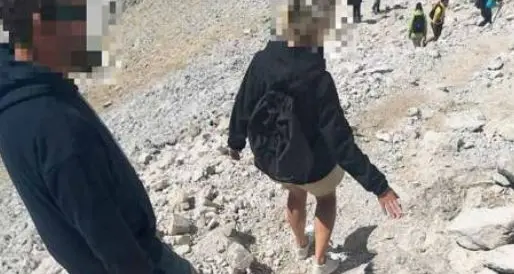 Turisti con le ciabatte in alta quota: sempre più casi
