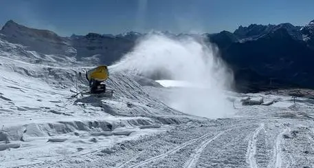 «Neve artificiale, la sfida al cambiamento climatico sta nella tecnologia»
