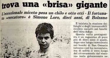 13 agosto 1982: la brisa trofeo e il segreto del piccolo fungaiolo