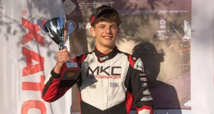 Giaquinto, 15enne asso dei kart. «Il mio sogno? La Formula 1»