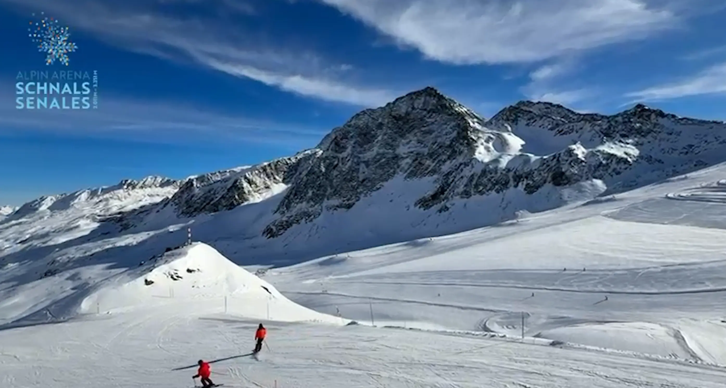 Dopo la nevicata l’incanto bianco dell’Alpin Arena Senales