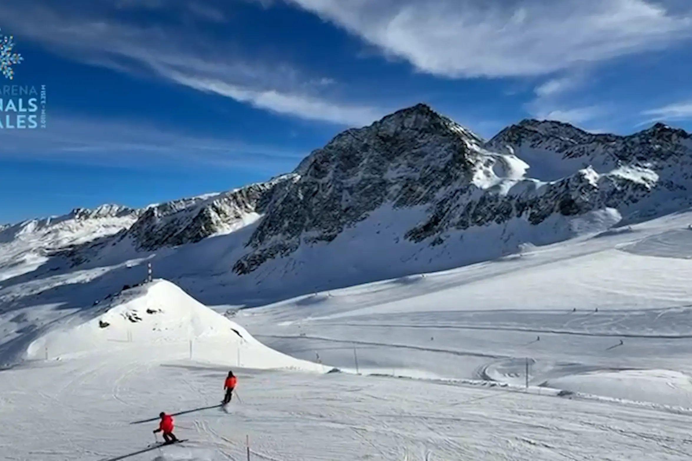 Dopo la nevicata l’incanto bianco dell’Alpin Arena Senales