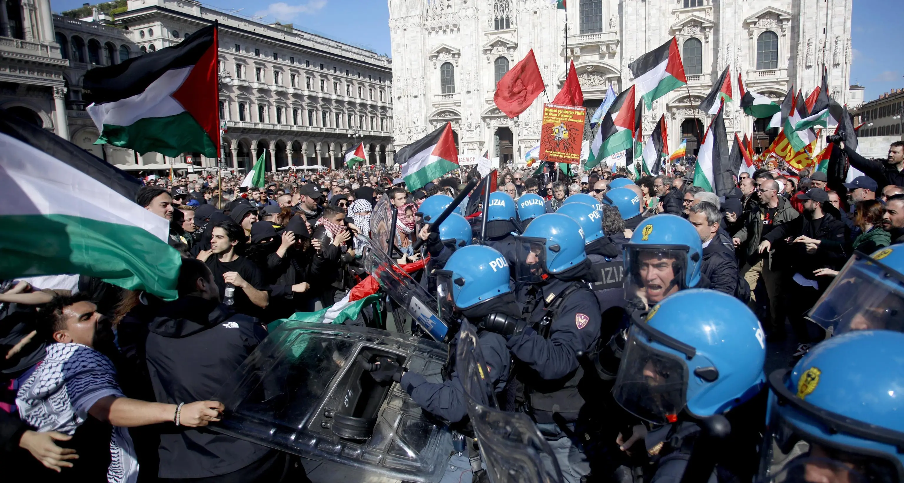 25 Aprile: colpisce componente della Brigata ebraica, arrestato