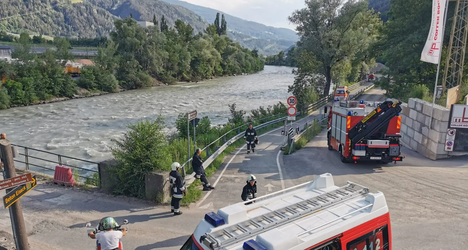 Non ce l’ha fatta l’anziana trascinata via dalla corrente dell’Isarco