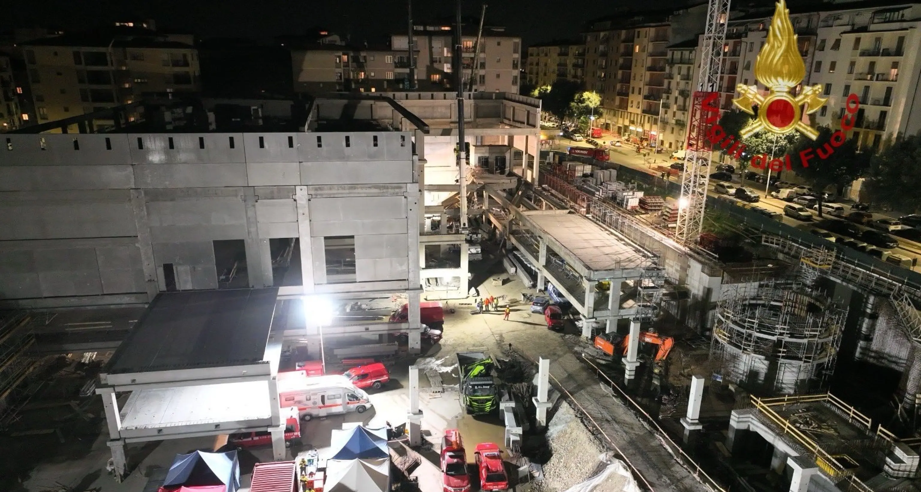 Crollo Firenze: recuperato il corpo dell'ultimo disperso