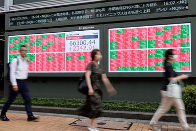 Borsa: Asia in rosso con la corsa del petrolio e dei rendimenti dei bond
