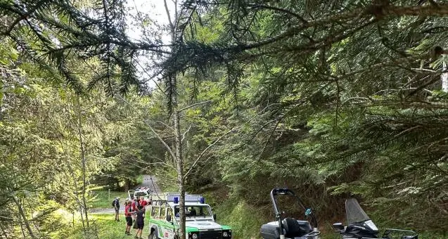 Monte San Vigilio, grave un escursionista: è precipito per 150 metri in un dirupo