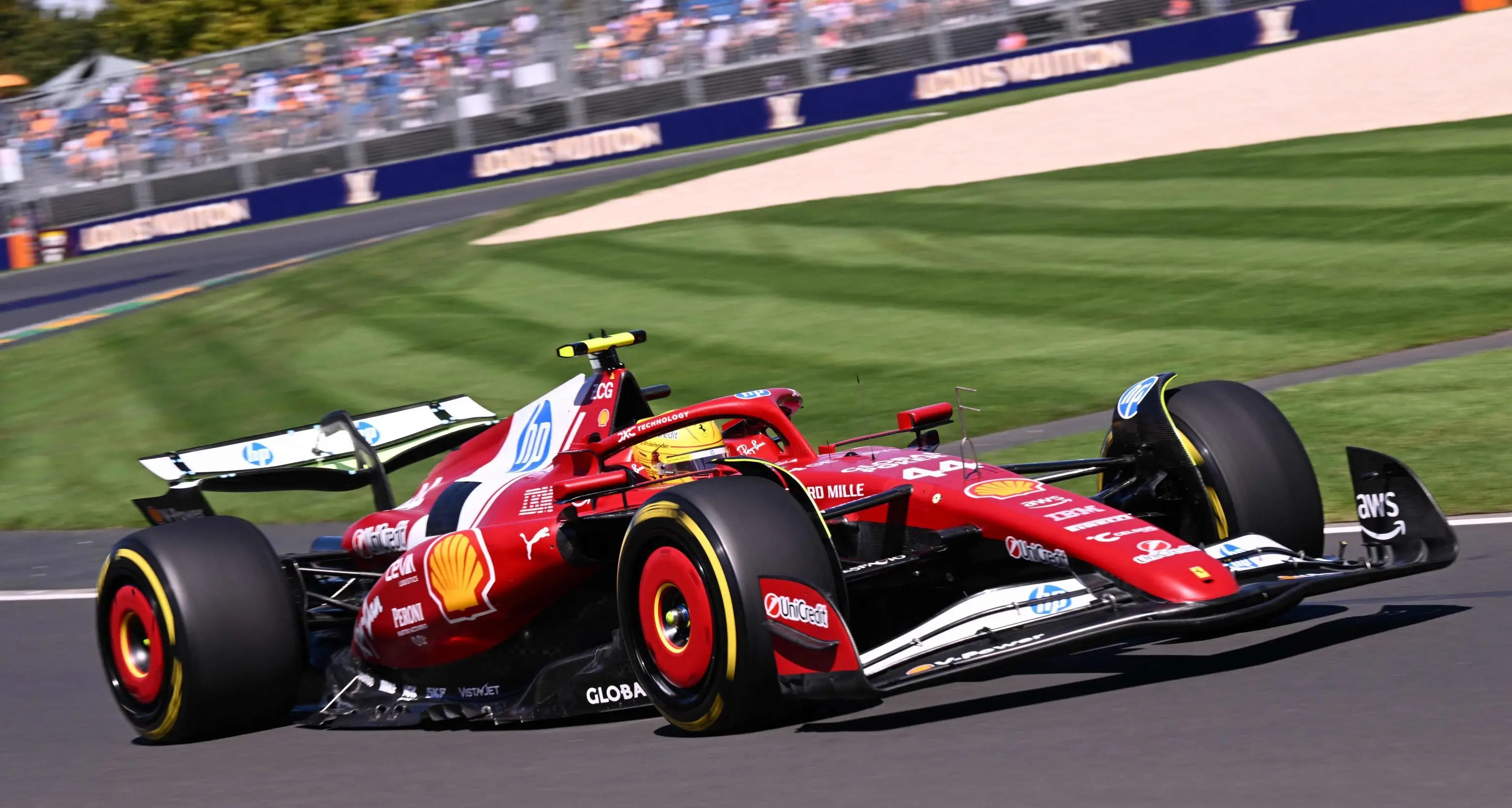 Gp di Australia, subito bene le Ferrario: miglior tempo di Leclerc nelle Libere 2