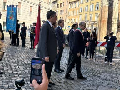Tensioni al quartiere ebraico di Roma, insulti e urla contro l'Anpi