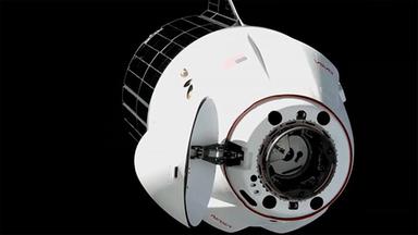 Dragon agganciato alla Iss, a bordo anche un ecosistema con alghe e gamberi