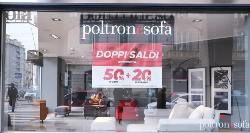Sconti gonfiati e continue campagne promozionali: l’Antitrust apre un’istruttoria su Poltrenesofà