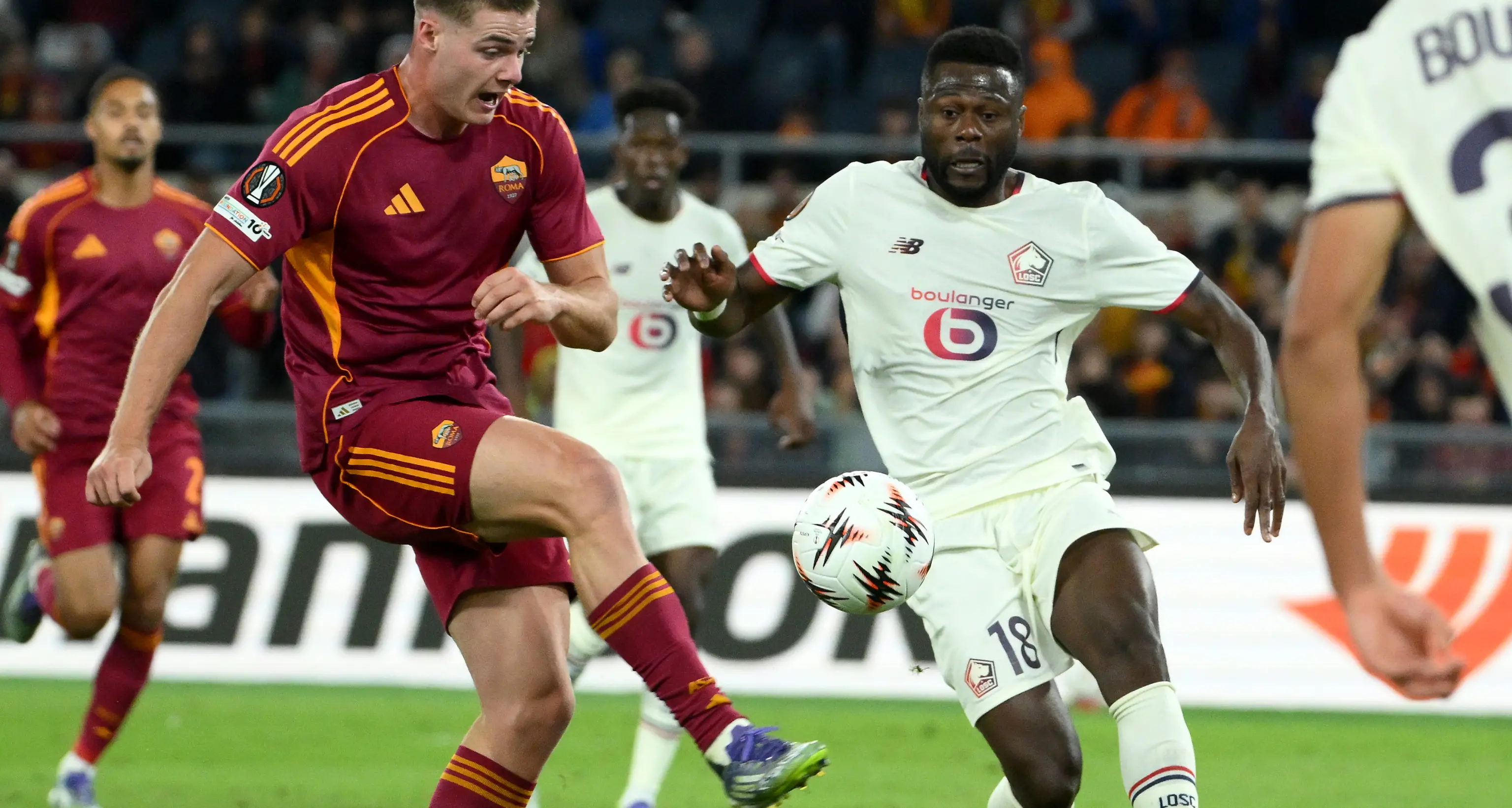 Europa League: Roma-Lille 0-1