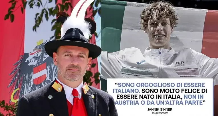 Gli Schützen contro Jannik Sinner. La colpa? Stavolta è di essere «troppo italiano»