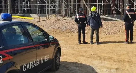 Sicurezza sul lavoro, blitz dei carabinieri nei cantieri di Trodena