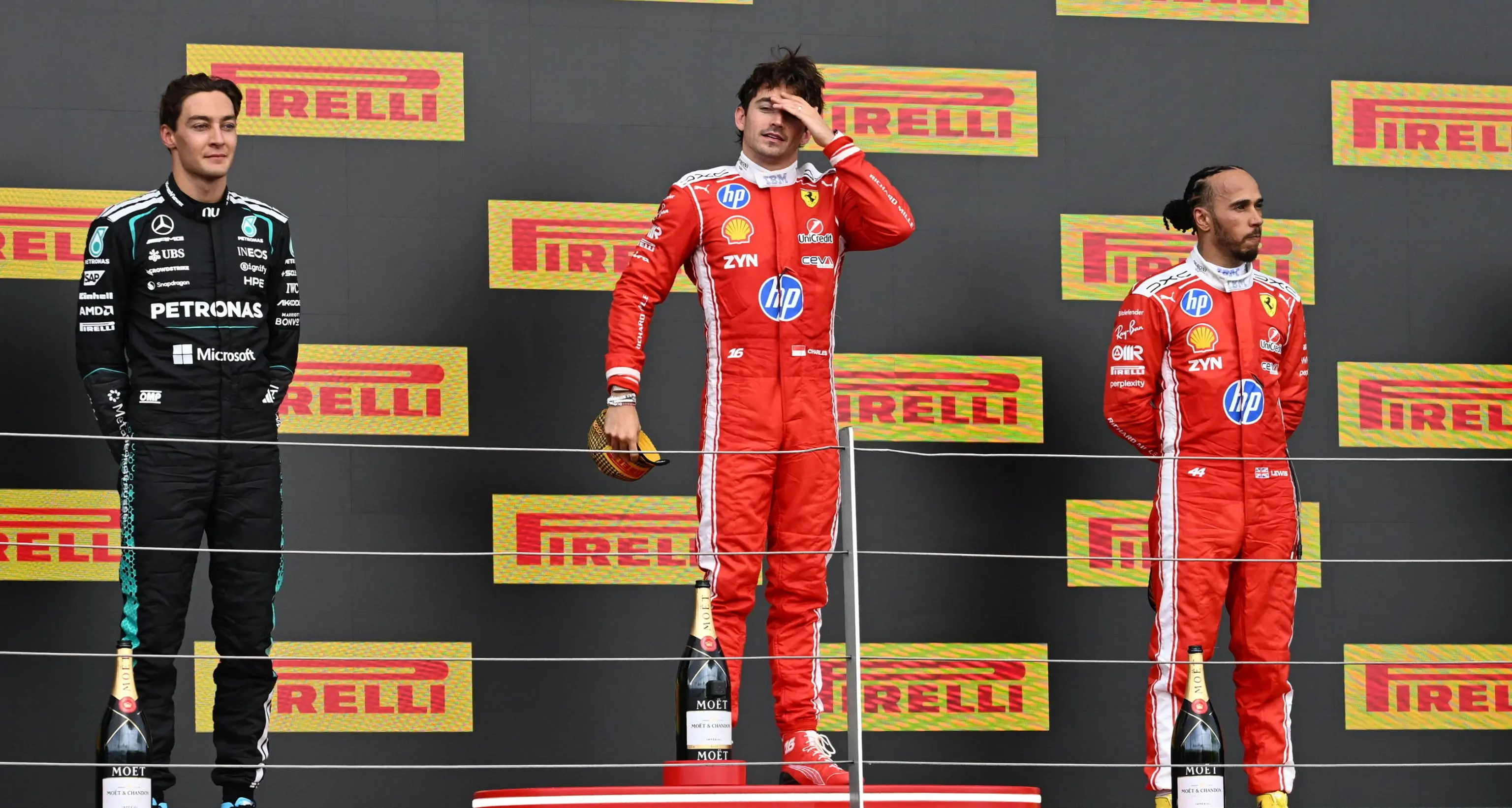 F1:presidente Aci La Russa 'a Silverstone, fantastico Leclerc, ritrovato suo talento'