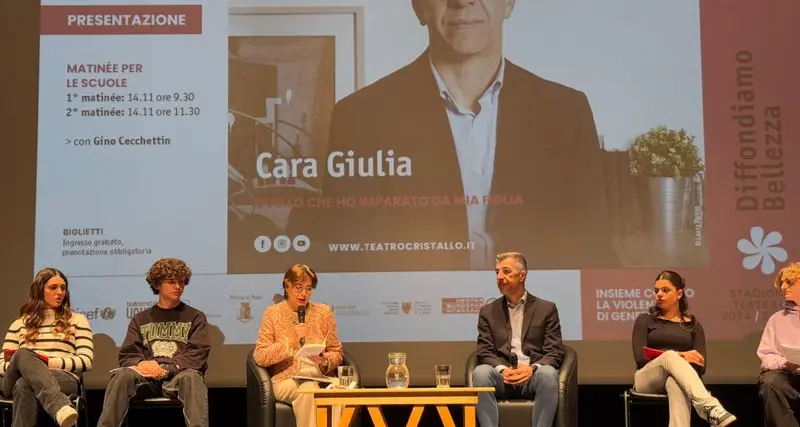 Gino Cecchettin a Bolzano: “Insieme contro la violenza di genere”