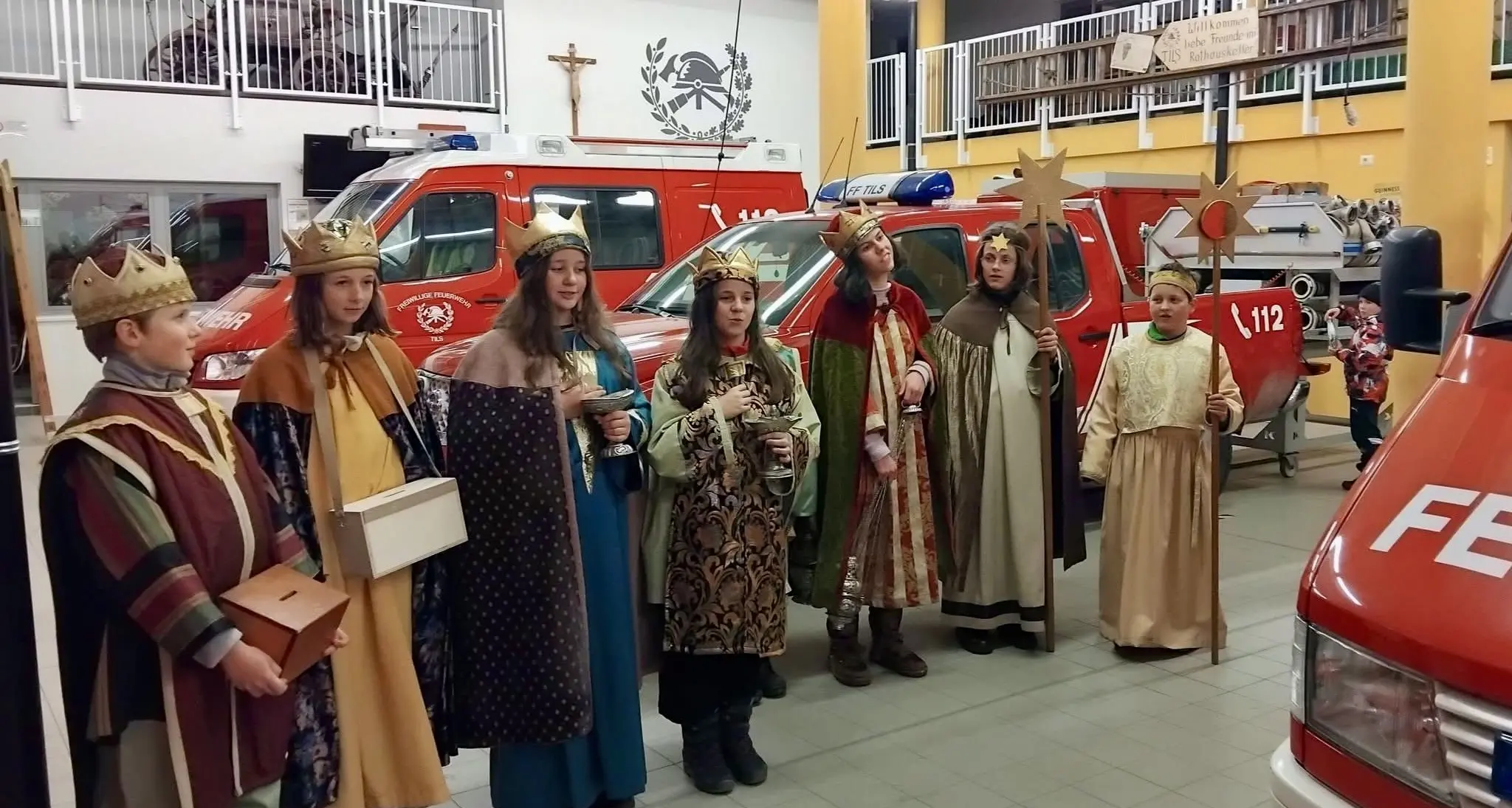 Epifania, la benedizione dei Re Magi per i vigili del fuoco volontari