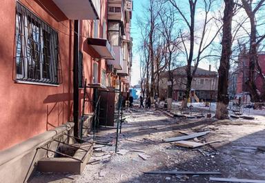 Detriti di droni ucraini su un asilo della città russa di Krasnodar, morti 2 bambini
