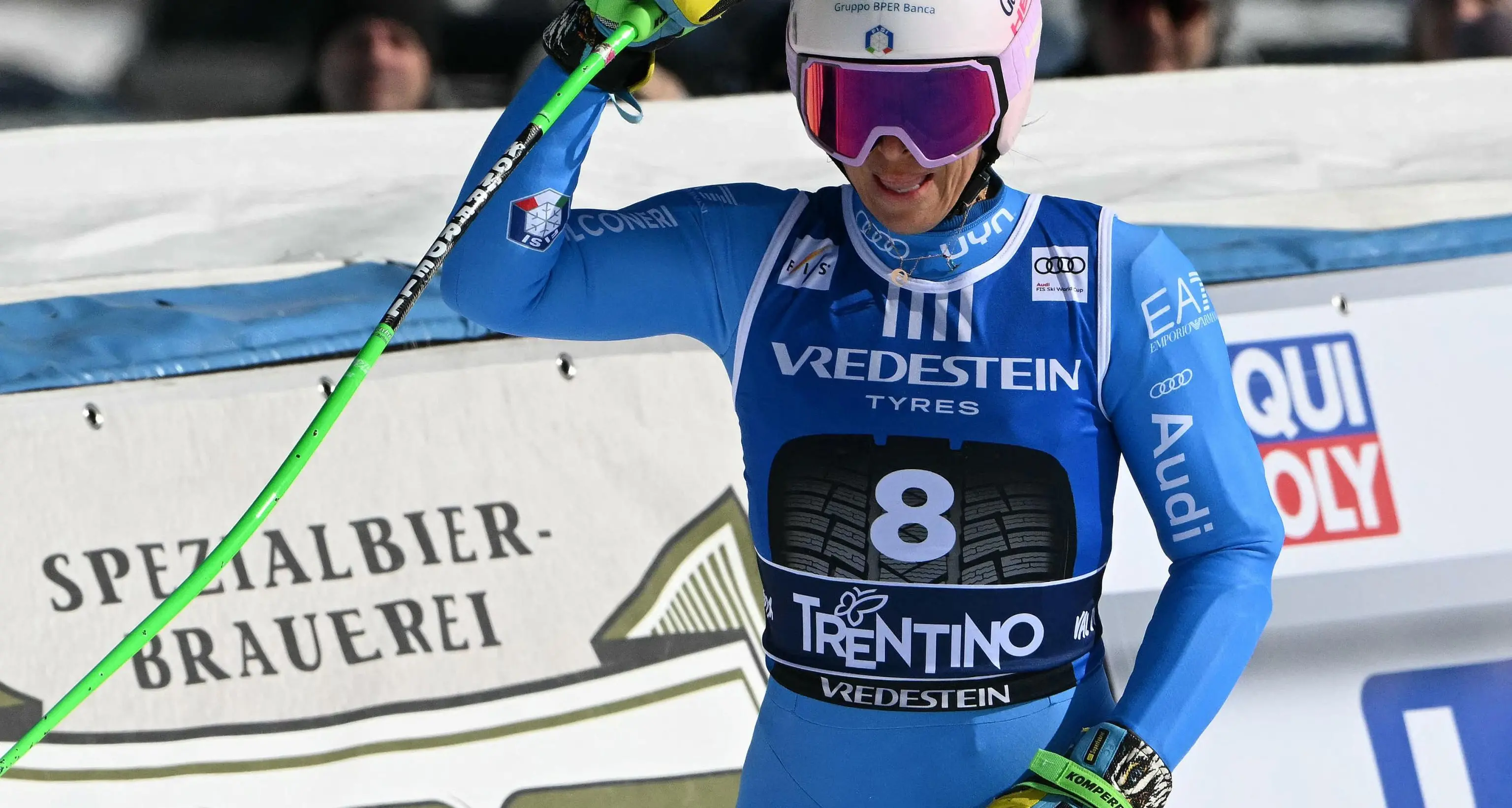 Elena Curtoni vince il superG in Val di Fassa, Zenere terza