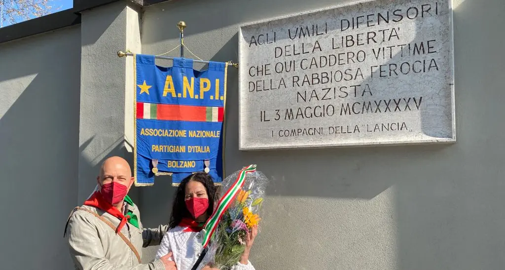Liberazione, giornata fitta di cerimonie e momenti simbolici a Bolzano
