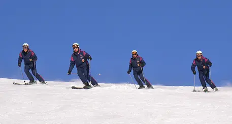 I carabinieri hanno ripreso il servizio di vigilanza sulle piste da sci