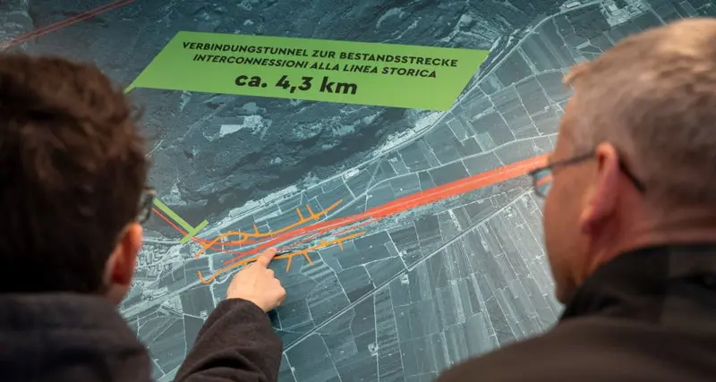 Inaugurato l’infopoint del Bbt alla stazione di Bronzolo