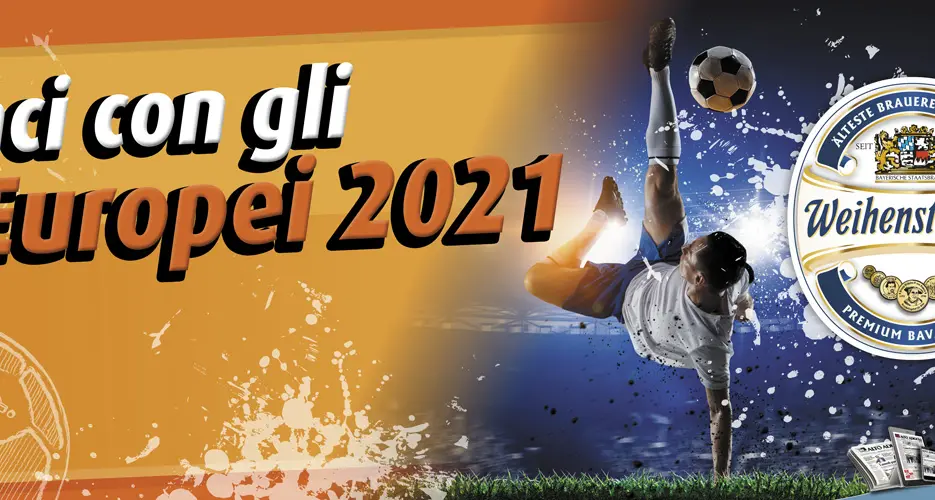 Vinci con il campionato europeo di calcio