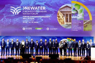 Forum Euromediterraneo Acqua chiude a Roma, oltre 5000 presenze