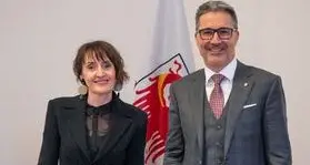 Bolzano, primo incontro tra il presidente Kompastcher e Commissaria del Governo Travaglini
