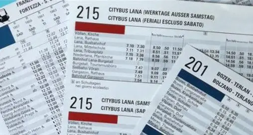 Alto Adige, l’orario dell’autobus non va bene? Basta dirlo
