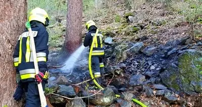 Incendio nei boschi sopra Ridanna: in azione 70 soccorritori
