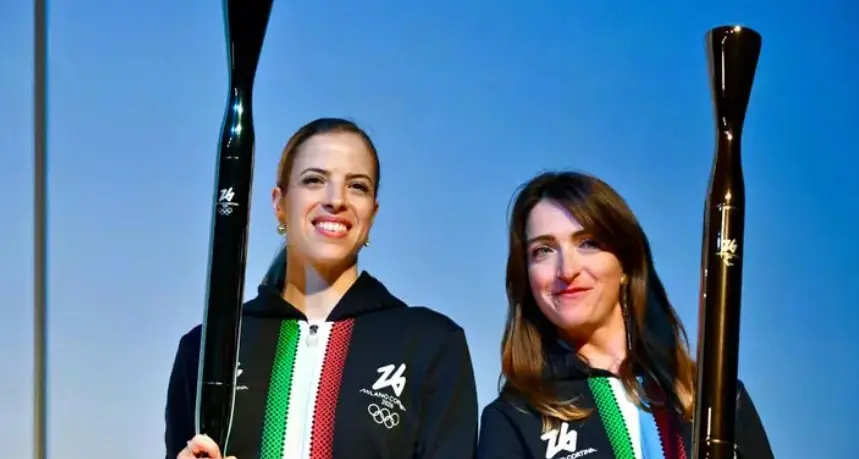 Essenziali e sostenibili: svelate le torce olimpiche di Milano-Cortina
