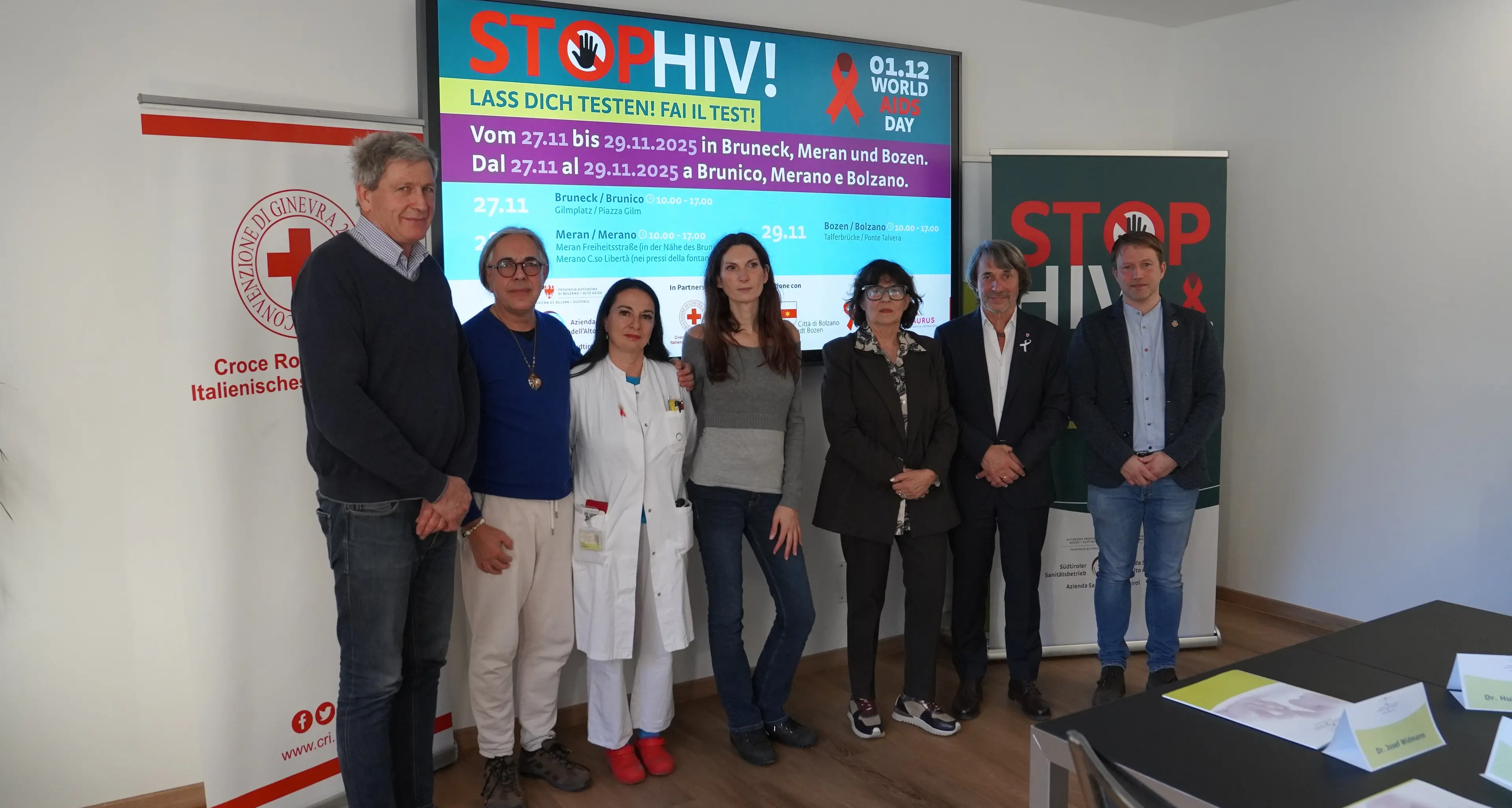 Al via la campagna “Stop HIV!” con test gratuiti dal 27 al 29 novembre