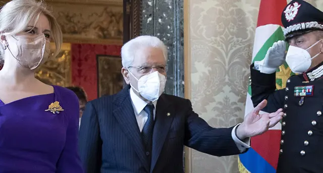 Quirinale: Mattarella riceve la presidente slovacca